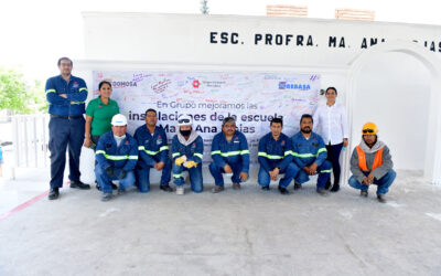 Comprometidos con la educación, Grupo Industrial Monclova rehabilita escuela primaria